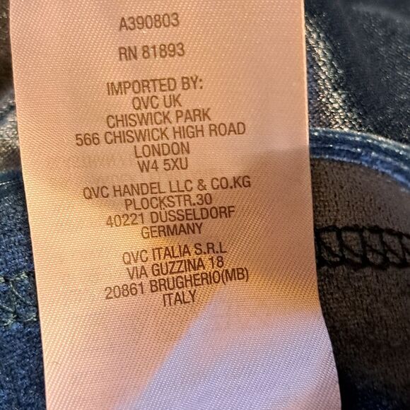 ISAAC MIZRAHI LIVE! HOLIDAY GREEN SLIM PULL ON COMFORT VELVET PANTS  - NWOT SZ S - Picture 13 of 16